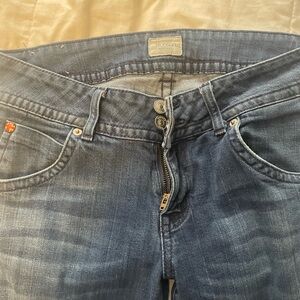 Hudson Jeans Women's High Rise Dark Blue Denim